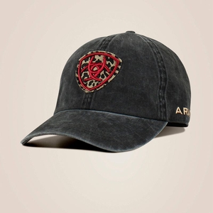 Ariat Shield Logo Cap Noir Femme | KGX-46993822