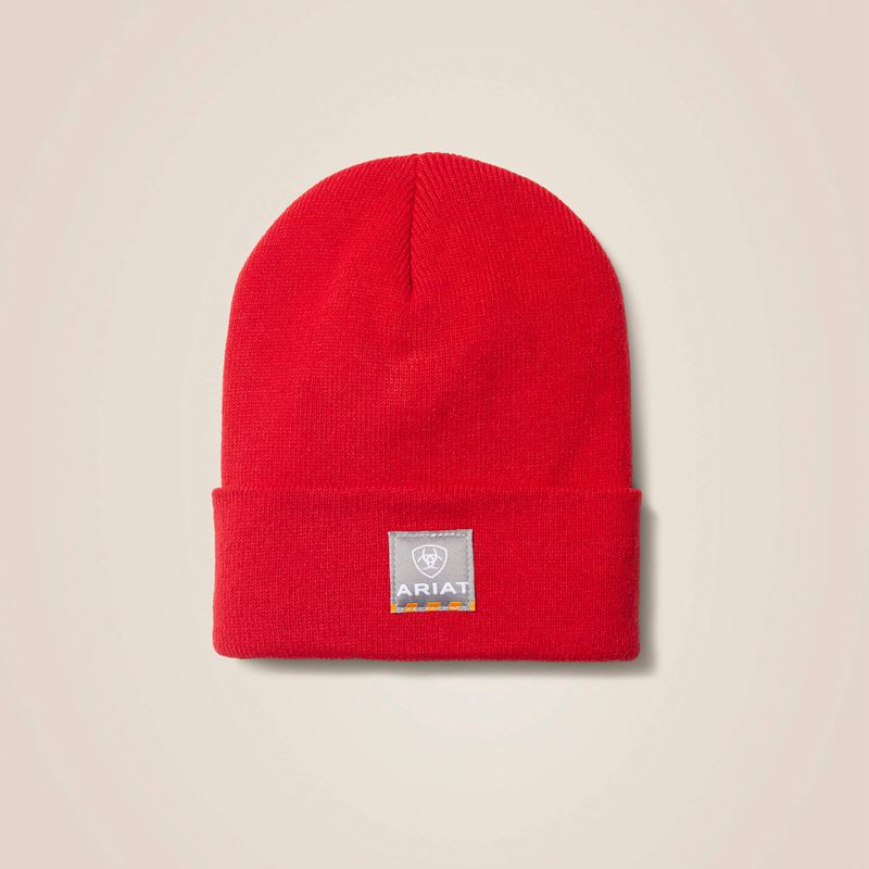 Ariat Rebar Beanie Rouge Foncé Femme | GOK-23637300