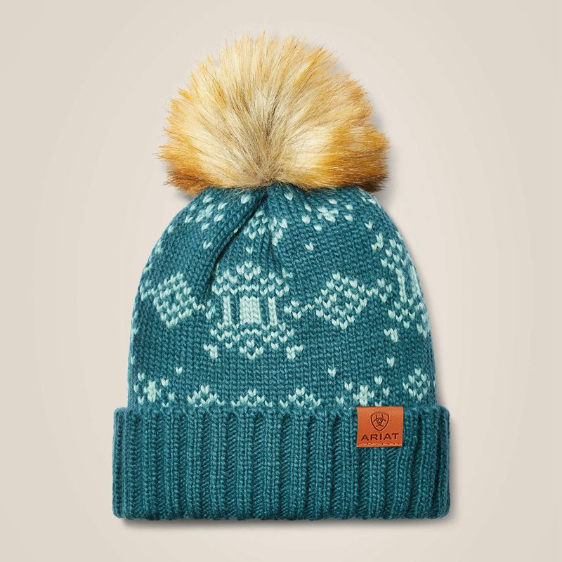 Ariat Patrona Beanie Reflecting Pond/Arctic Femme | BBV-99019551