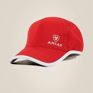 Ariat Offset Logo Trim Cap Rouge Femme | JOO-82859932