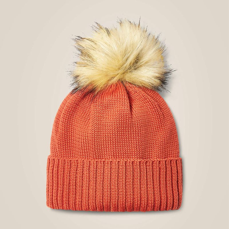 Ariat Midlands Beanie Rouge Femme | FPT-06252722