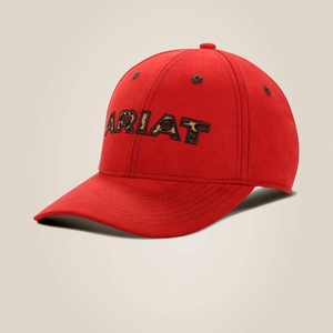 Ariat Cheetah Logo Cap Rouge Femme | UCI-32982784