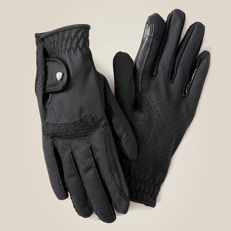 Ariat Archetype Grip Glove Noir Femme | MLX-29089293