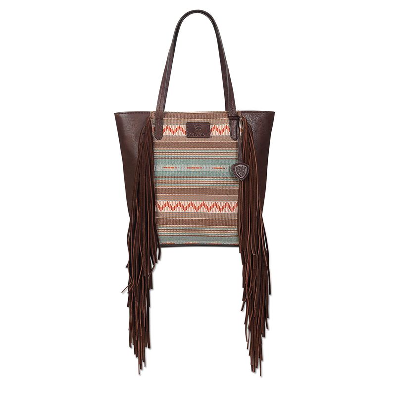 Ariat Serape Large Tote Bag Marron Femme | WDA-10478137