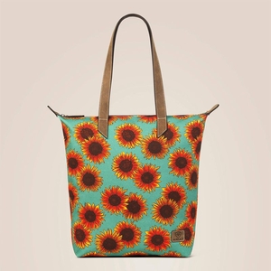 Ariat Cruiser Large Tote Bag Sunflower Multi Femme | JOK-14838099