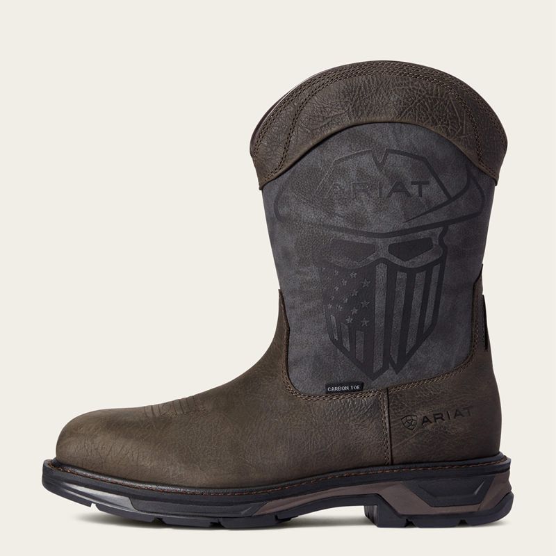 Ariat Workhog Xt Incognito Carbon Toe Work Boot Cafe Homme | EBH-62281901