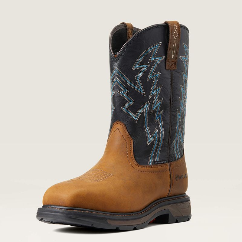 Ariat Workhog Xt Boa Carbon Toe Work Boot Noir Homme | IWF-56669171