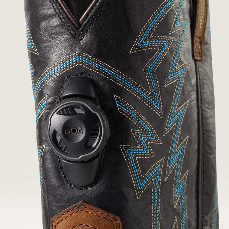 Ariat Workhog Xt Boa Carbon Toe Work Boot Noir Homme | IWF-56669171