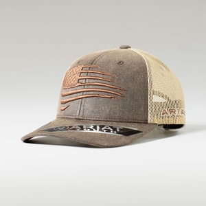 Ariat Flag Cap Marron Enfant | NDN-05624321