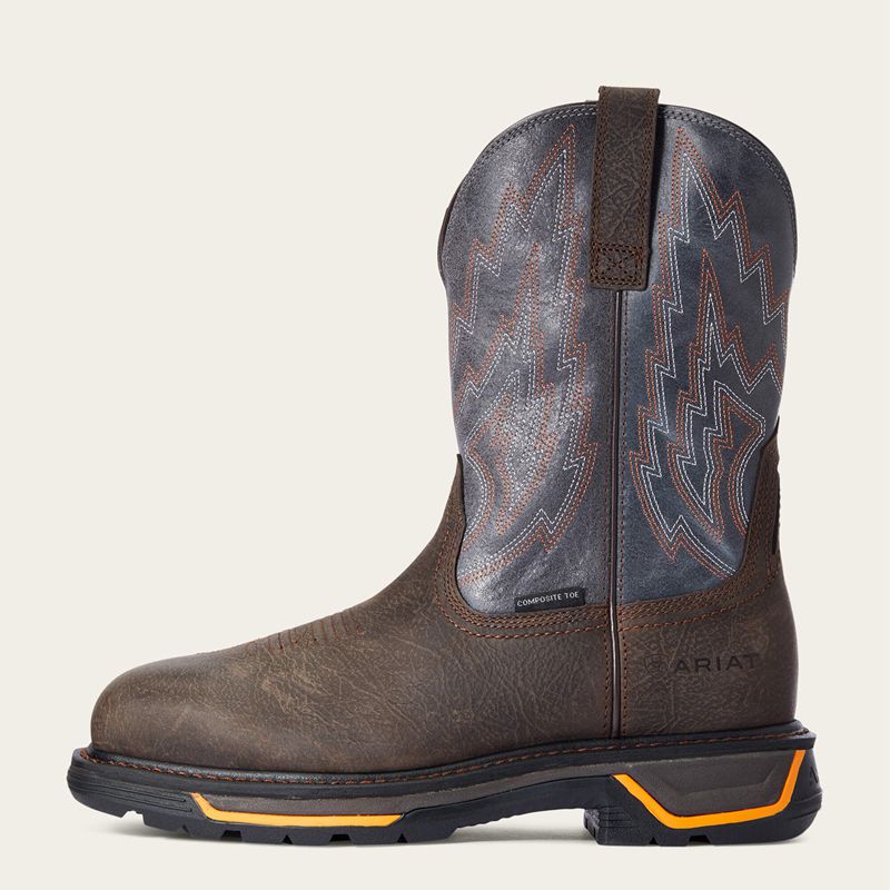 Ariat Big Rig Composite Toe Work Boot Cafe Homme | ALH-95362380