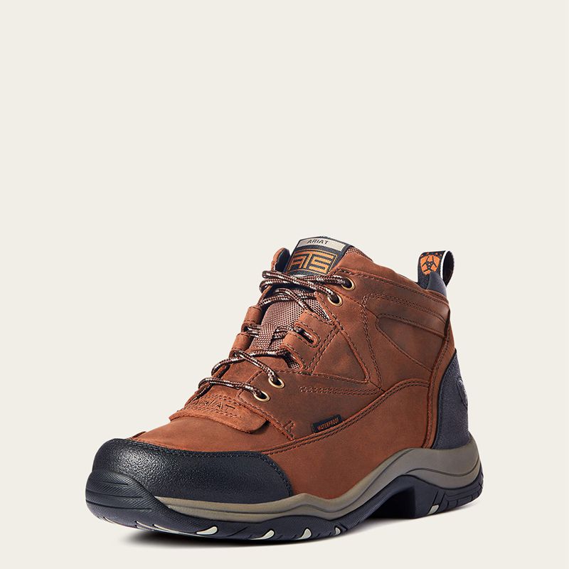 Ariat Terrain Waterproof Boot Cuivre Homme | USI-30327826