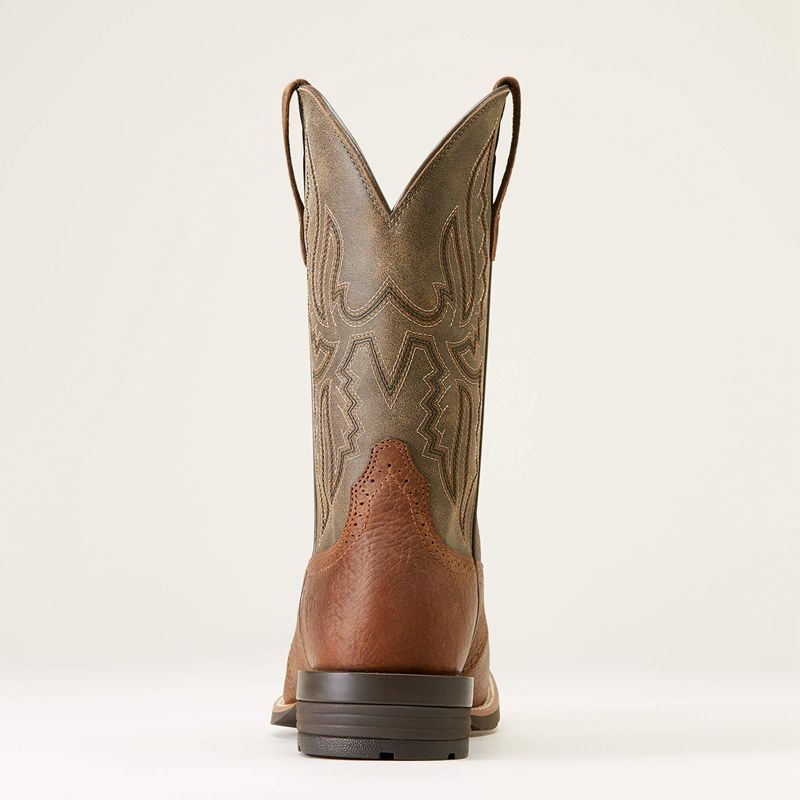 Ariat Hybrid Ranchway Western Boot Earth Homme | QTE-36217993