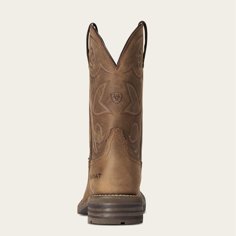 Ariat Hybrid Patriot Waterproof Western Boot Marron Homme | IXW-89053813