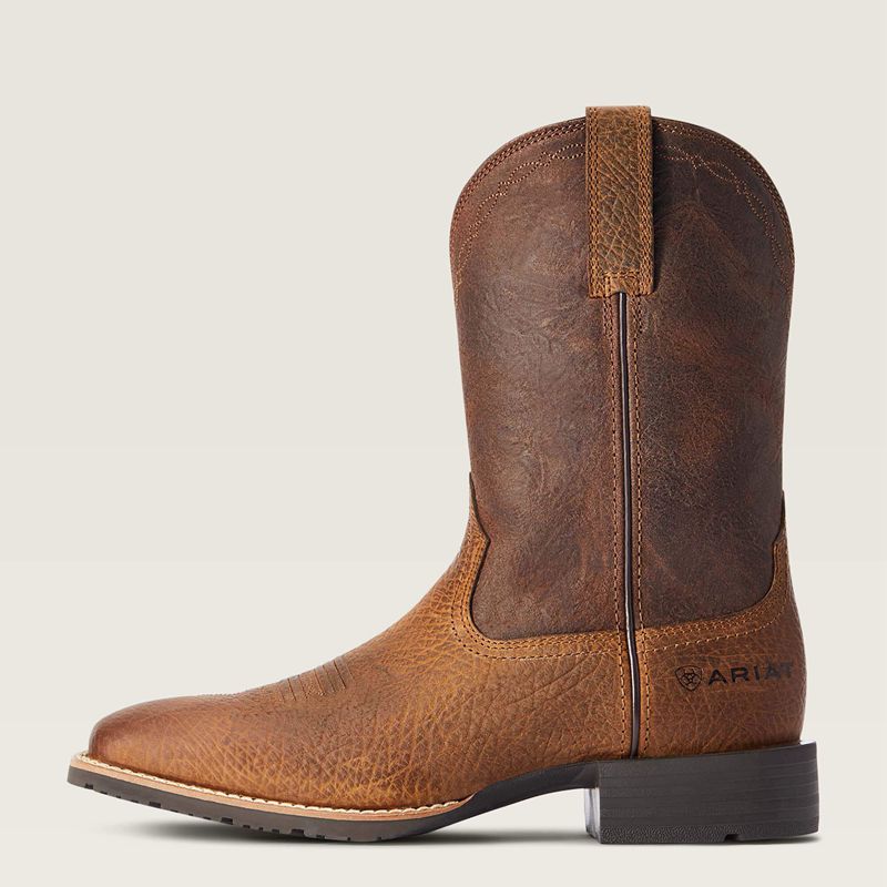 Ariat Hybrid Grit Western Boot Earth Homme | QYZ-62511117