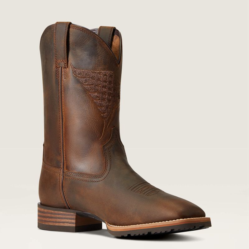 Ariat Hybrid Fly High Western Boot Marron Homme | EUK-38876767