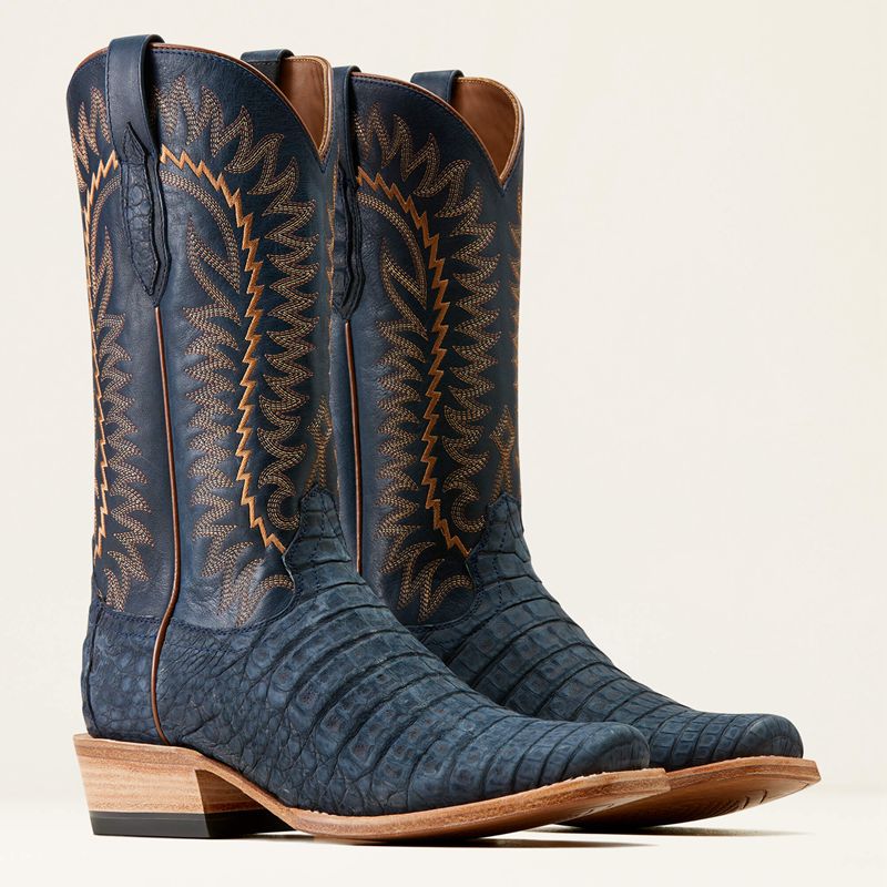 Ariat Futurity Finalist Cowboy Boot Bleu Marine Homme | AAY-21676034