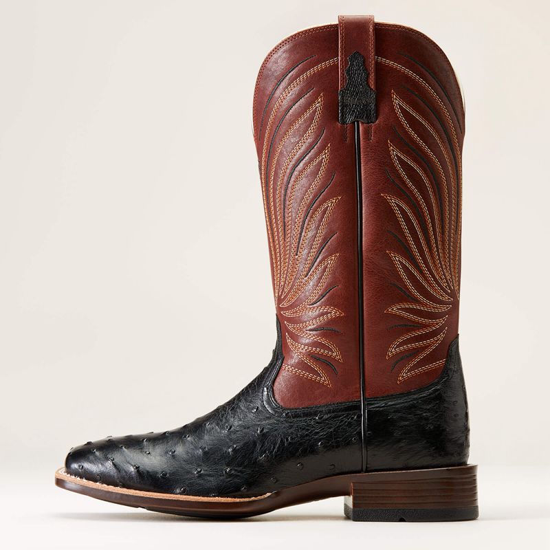 Ariat Brandin' Ultra Western Boot Noir Homme | VIG-39294462