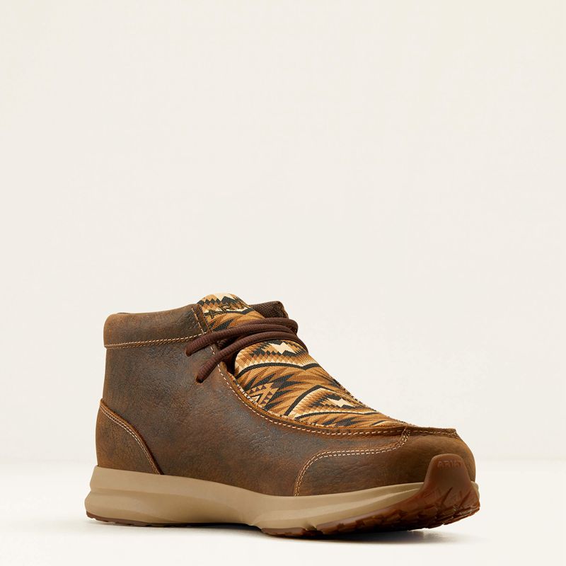 Ariat Spitfire Old Earth/Brown Southwest Print Homme | FPP-20430932