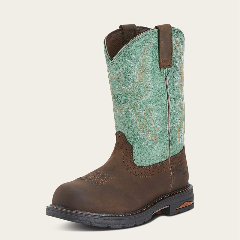 Ariat Tracey Waterproof Composite Toe Work Boot Marron Femme | ABC-83513528