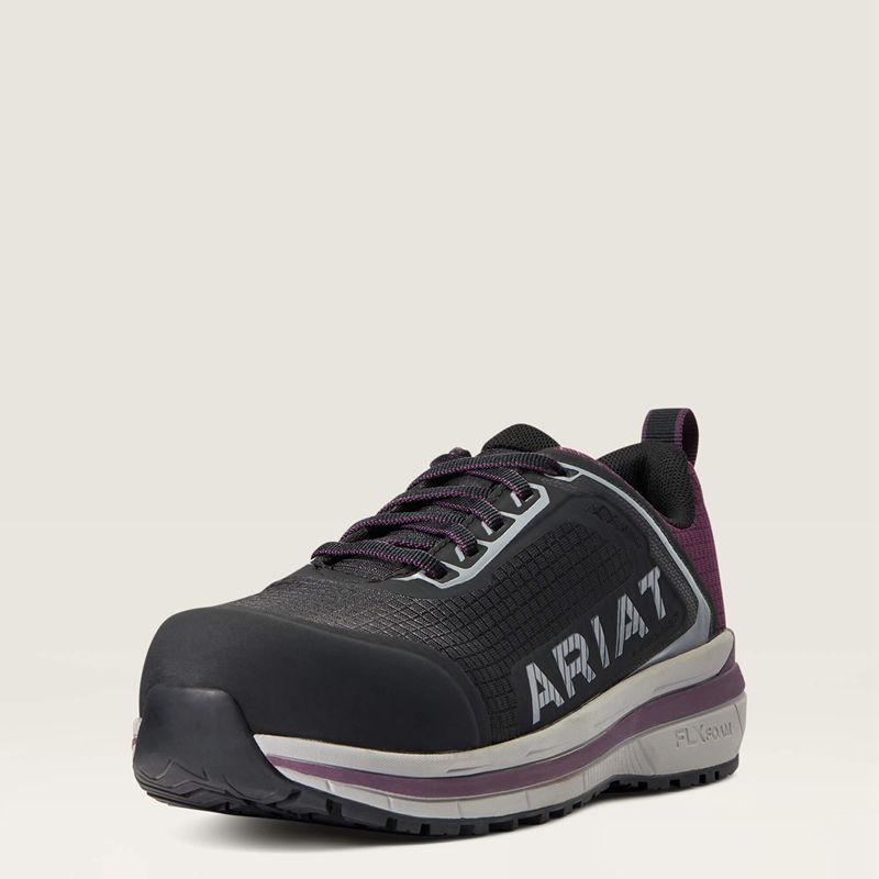 Ariat Outpace? Composite Toe Safety Shoe Violette Femme | JMB-18404614