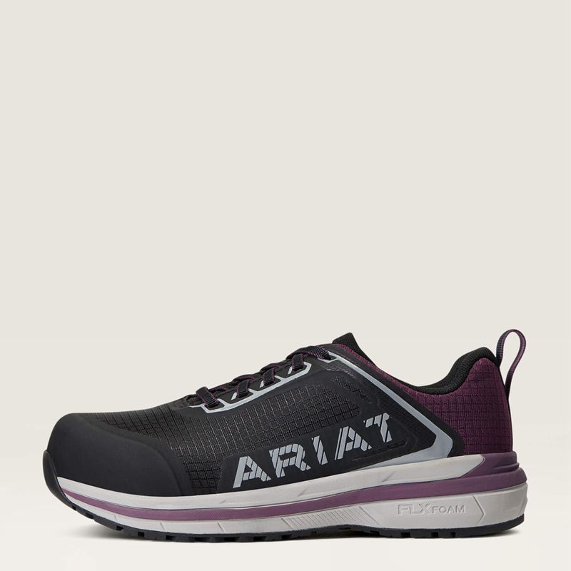 Ariat Outpace? Composite Toe Safety Shoe Violette Femme | JMB-18404614