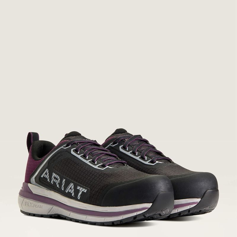 Ariat Outpace? Composite Toe Safety Shoe Violette Femme | JMB-18404614