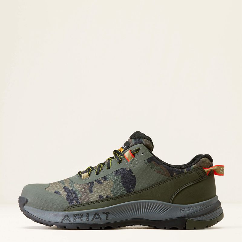 Ariat Outpace Shift Composite Toe Work Shoe Camouflage Homme | EDA-80011659