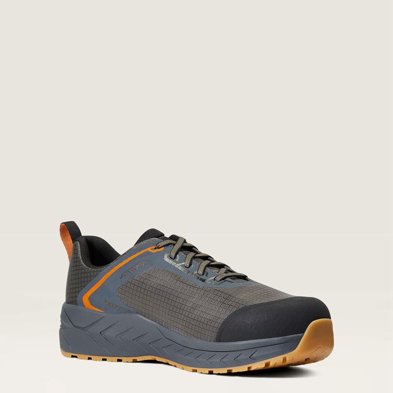 Ariat Outpace? Composite Toe Safety Shoe Gunmetal Homme | CGG-13582897