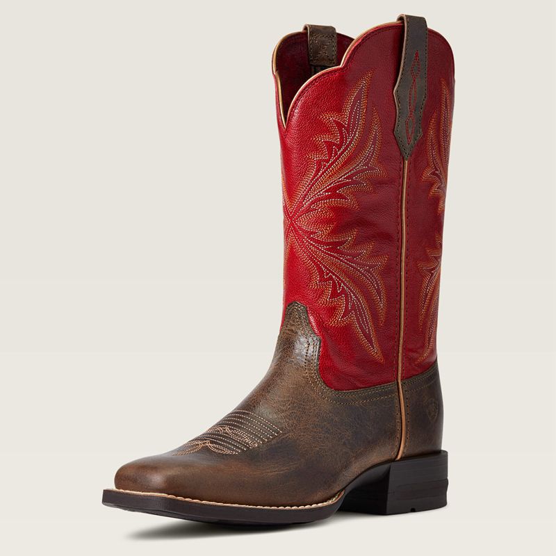 Ariat West Bound Western Boot Sable Femme | IWI-86218396