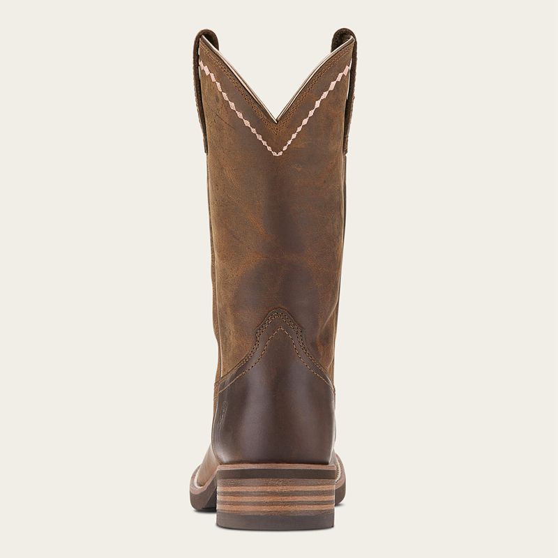 Ariat Unbridled Roper Western Boot Marron Femme | KIT-62033750