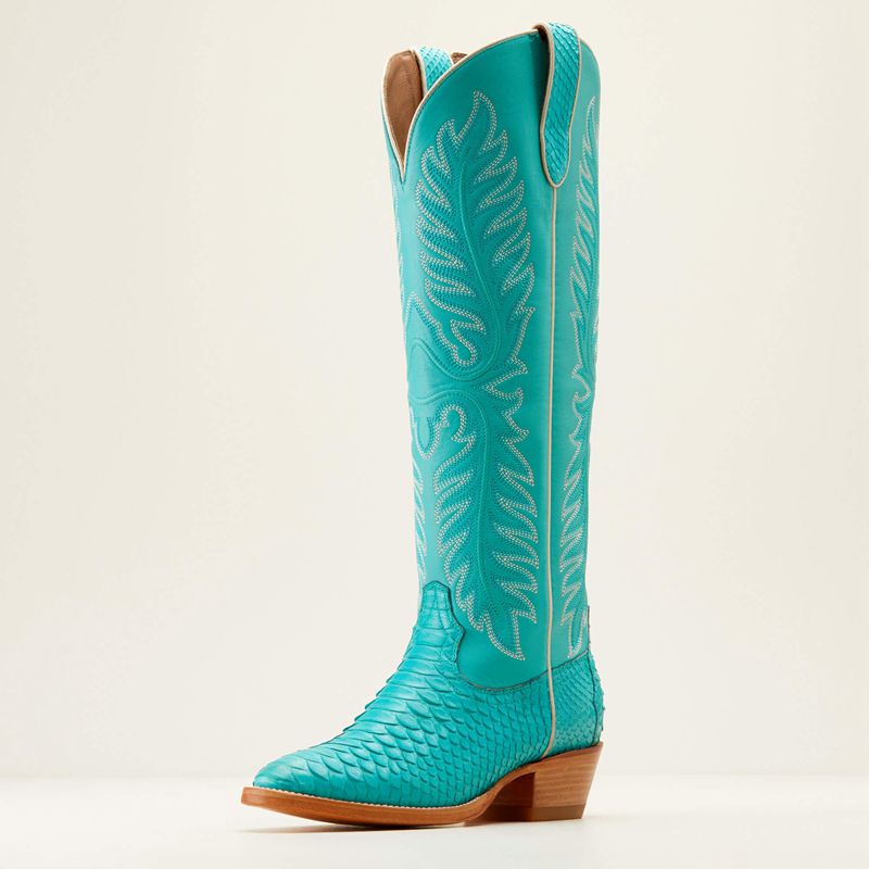 Ariat Sterling Margot Stretchfit Western Boot Bleu Femme | KLG-61378668