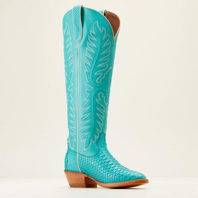 Ariat Sterling Margot Stretchfit Western Boot Bleu Femme | KLG-61378668