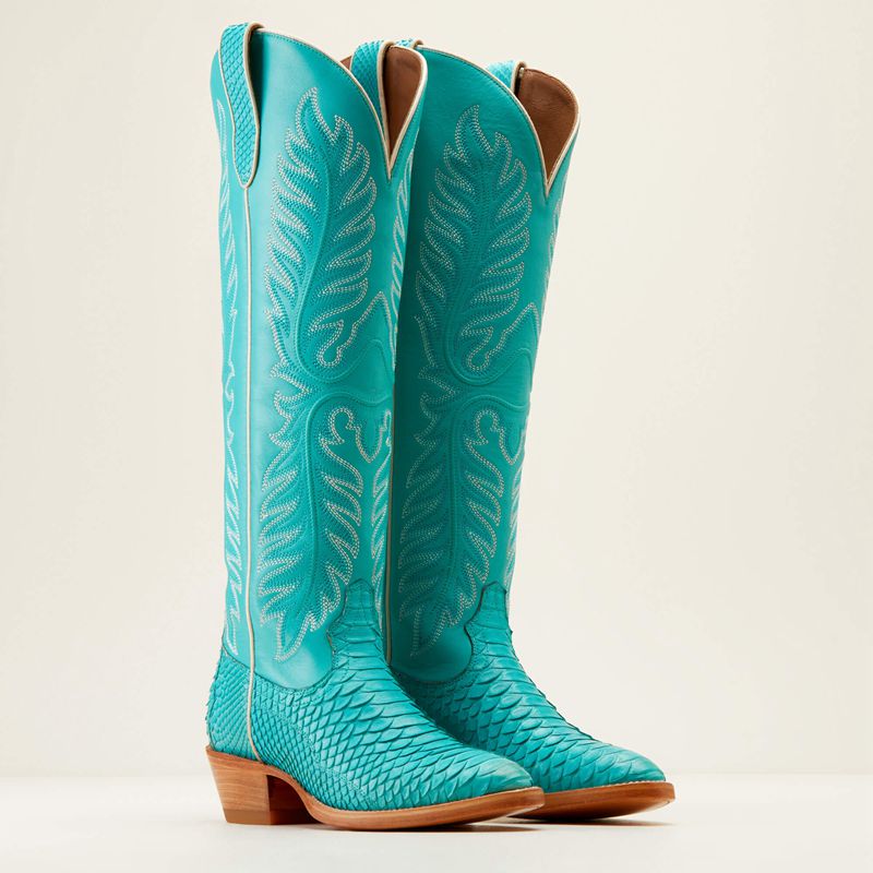 Ariat Sterling Margot Stretchfit Western Boot Bleu Femme | KLG-61378668