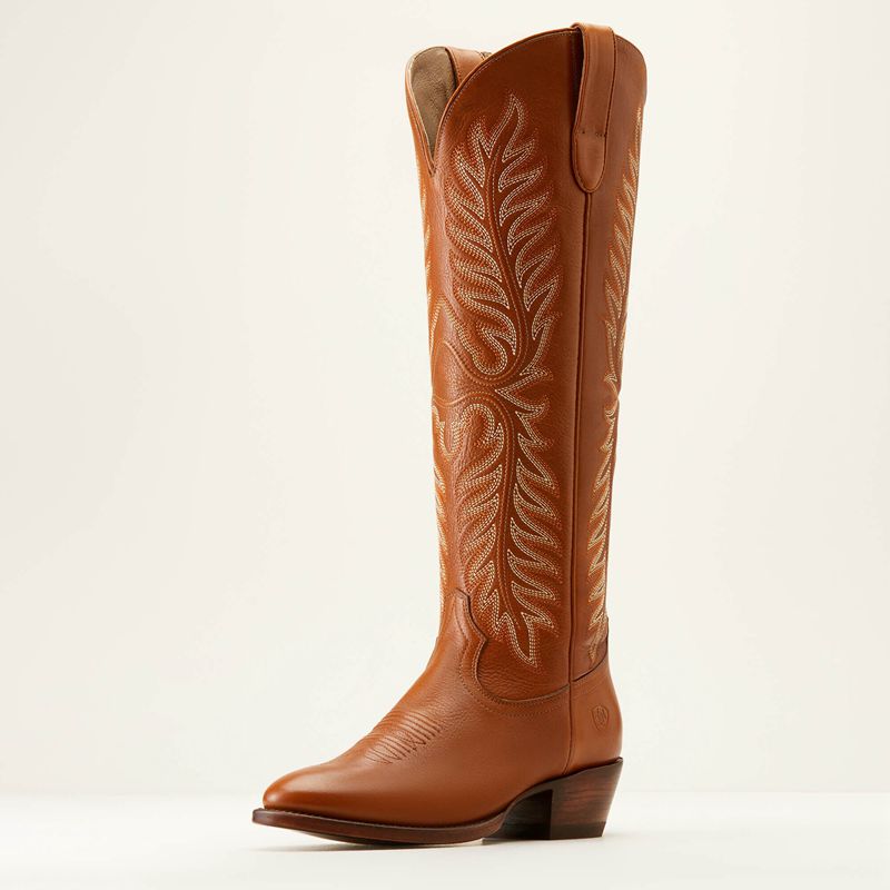 Ariat Sterling Margot Stretchfit Western Boot Sweetest Honey Femme | TJZ-75030944