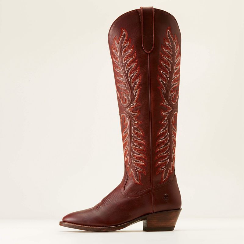 Ariat Sterling Margot Stretchfit Western Boot Precious Ruby Femme | MZK-34602970