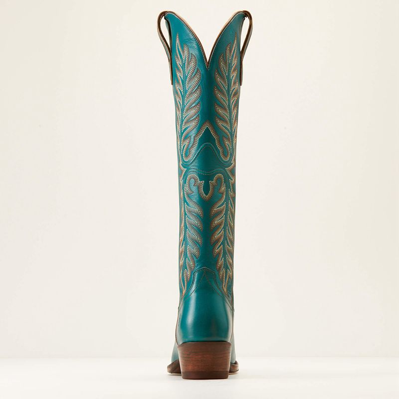 Ariat Sterling Margot Stretchfit Western Boot Empress Teal Femme | VXJ-74101767