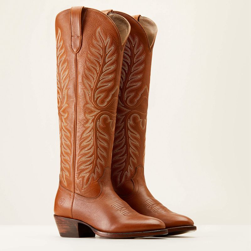 Ariat Sterling Margot Stretchfit Western Boot Sweetest Honey Femme | TJZ-75030944