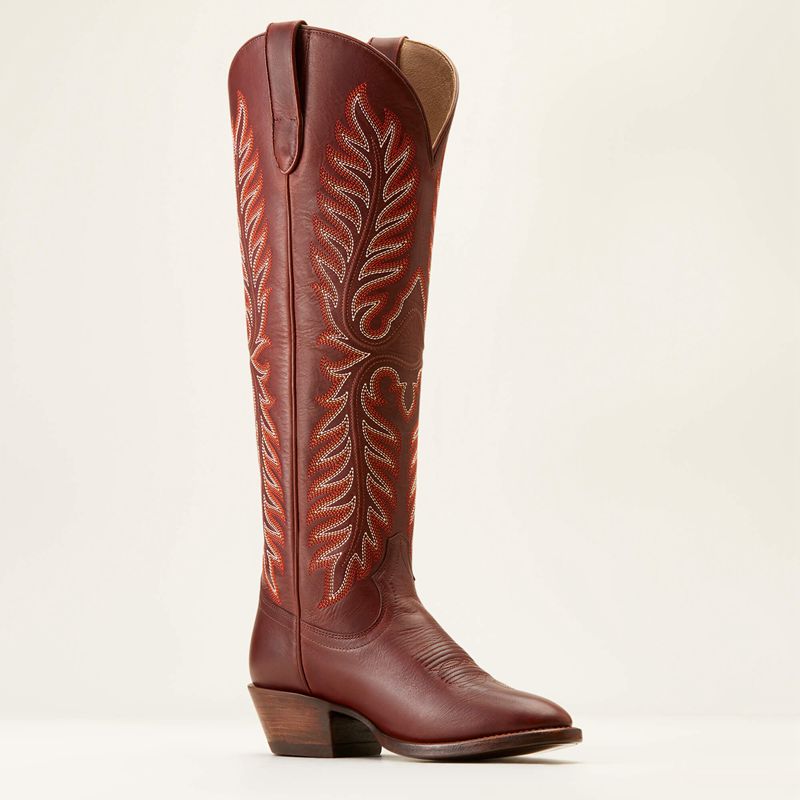 Ariat Sterling Margot Stretchfit Western Boot Precious Ruby Femme | MZK-34602970