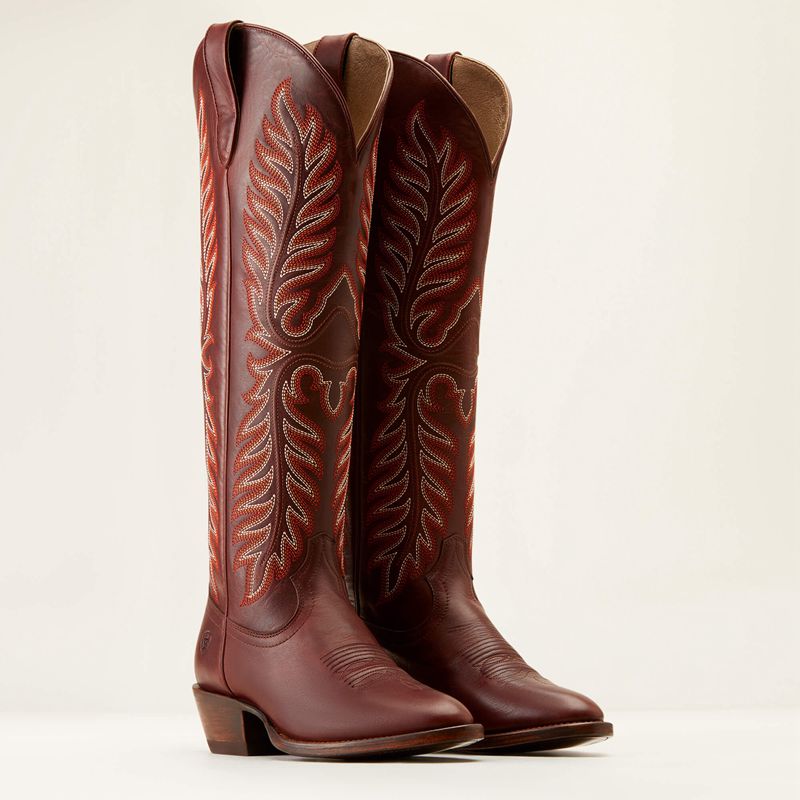 Ariat Sterling Margot Stretchfit Western Boot Precious Ruby Femme | MZK-34602970