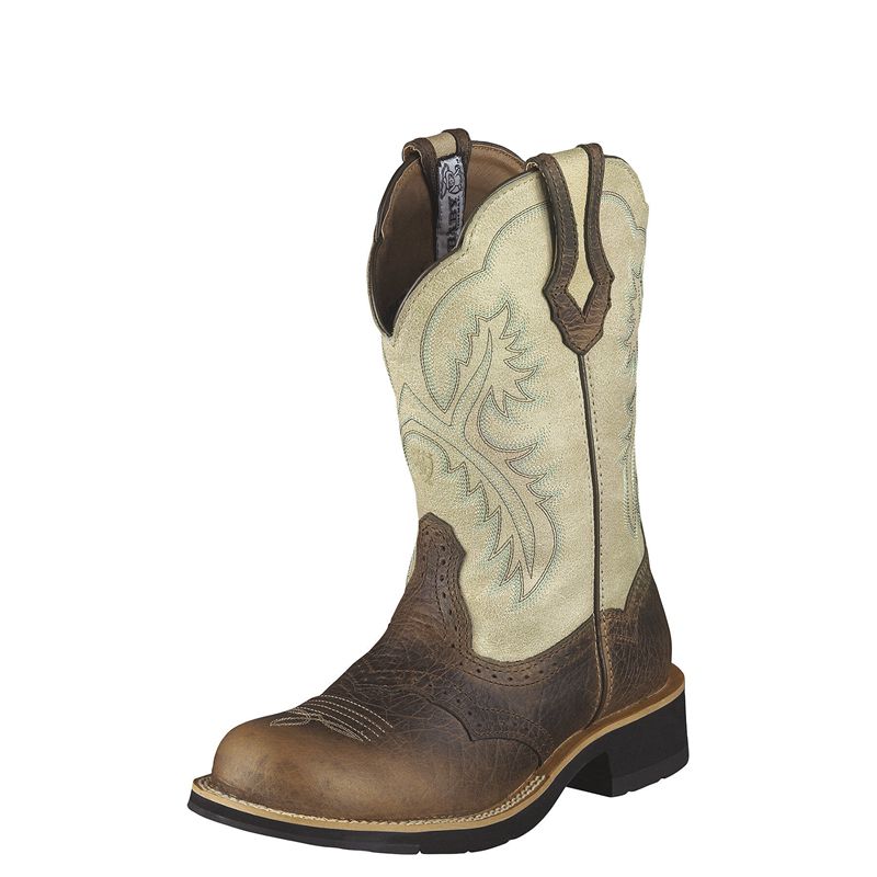 Ariat Showbaby Western Boot Earth Femme | BXA-00380849