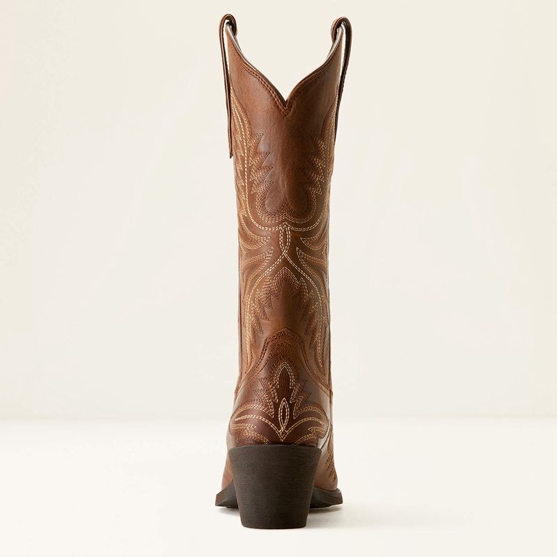 Ariat Round Up Collins Western Boot Rafter Tan Femme | RMY-99153812