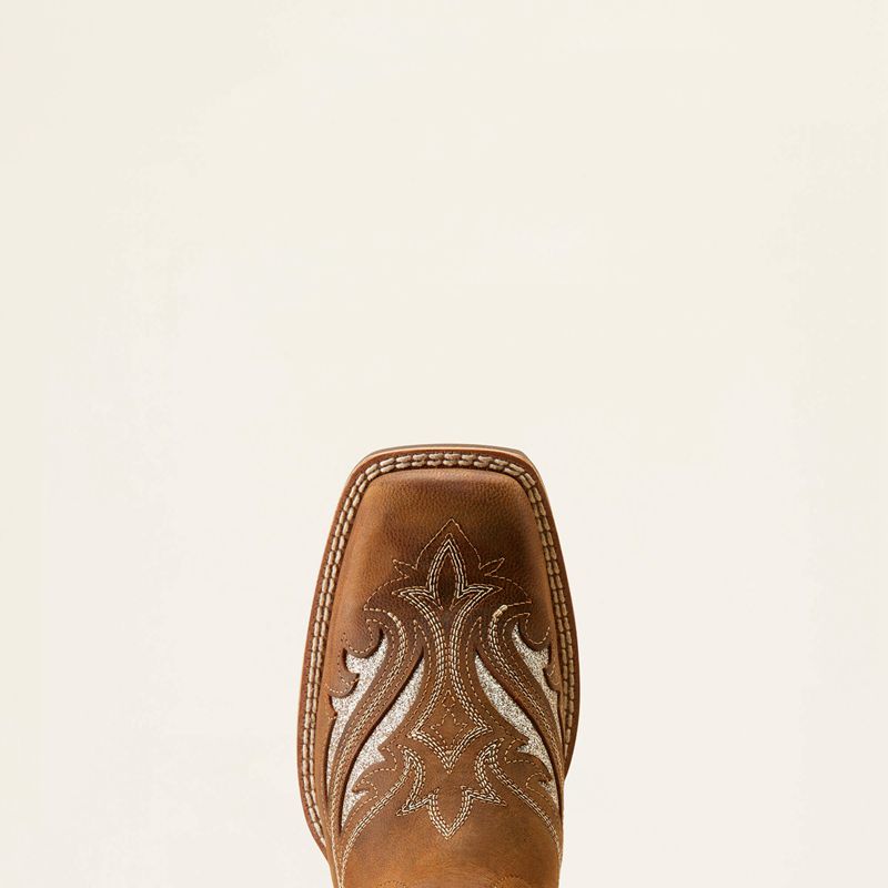 Ariat Round Up Bliss Western Boot Marron Femme | KFI-94010301