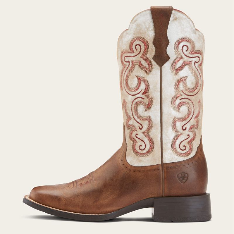 Ariat Quickdraw Western Boot Sandstorm Femme | WCZ-54752107