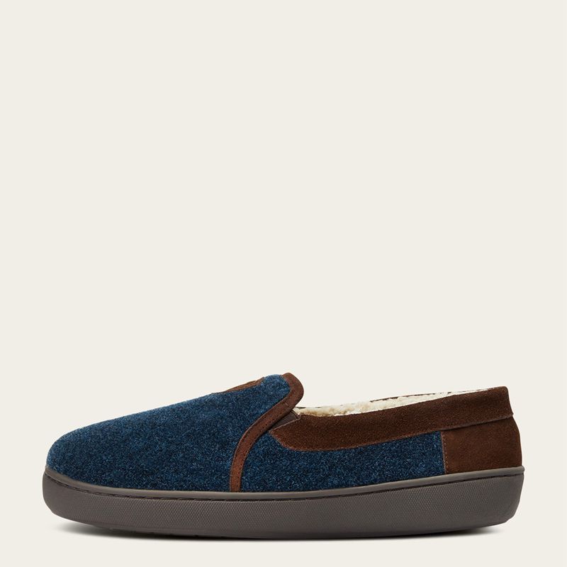 Ariat Lincoln Slipper Bleu Marine Homme | IGA-95549822