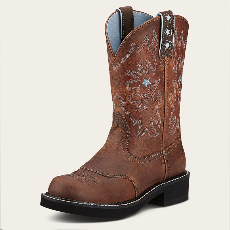 Ariat Probaby Western Boot Marron Femme | AJJ-43794170