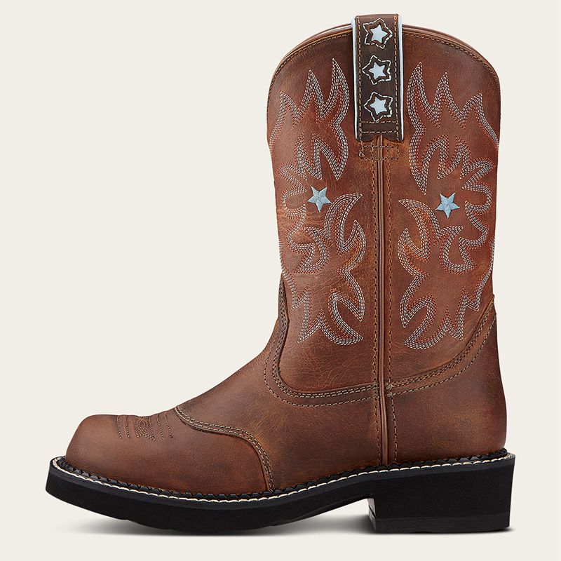 Ariat Probaby Western Boot Marron Femme | AJJ-43794170