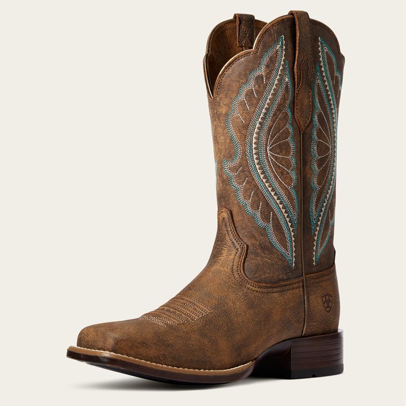 Ariat Primetime Western Boot Marron Femme | POB-37716575