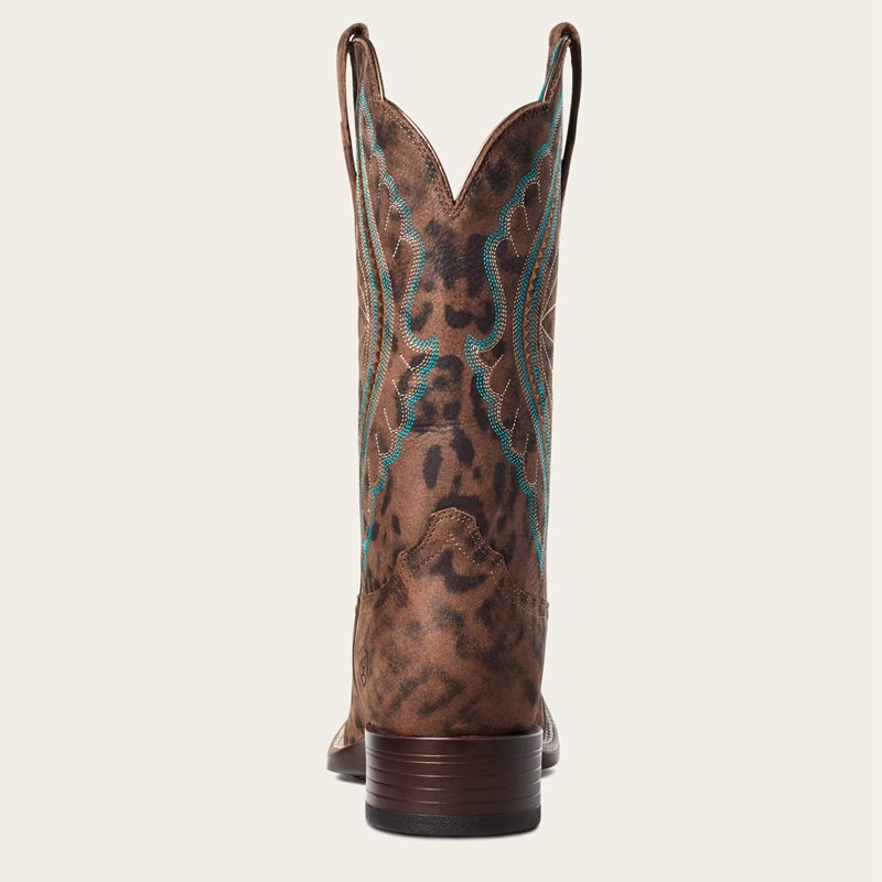 Ariat Primetime Western Boot Leopard Femme | LNK-70198011