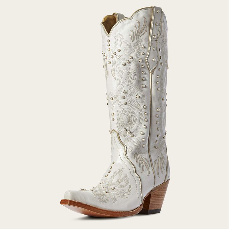 Ariat Pearl Western Boot Blanche Femme | UTB-48676187