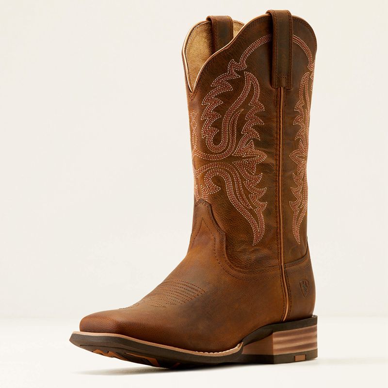 Ariat Olena Western Boot Marron Femme | QRT-47756000